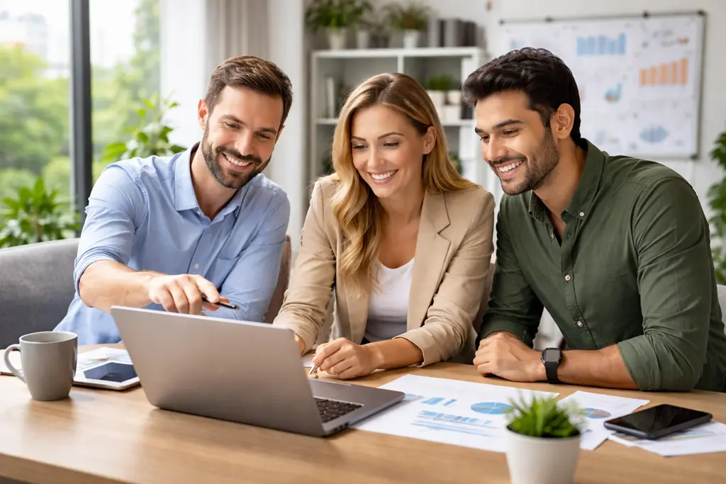 Digital marketing experts collaborating on business growth in Ottawa